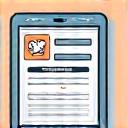 タブレットで生産進捗を確認するアイコン