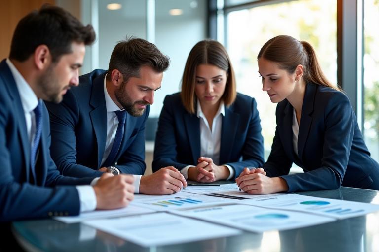 Professionisti Confluenza Finanza che collaborano